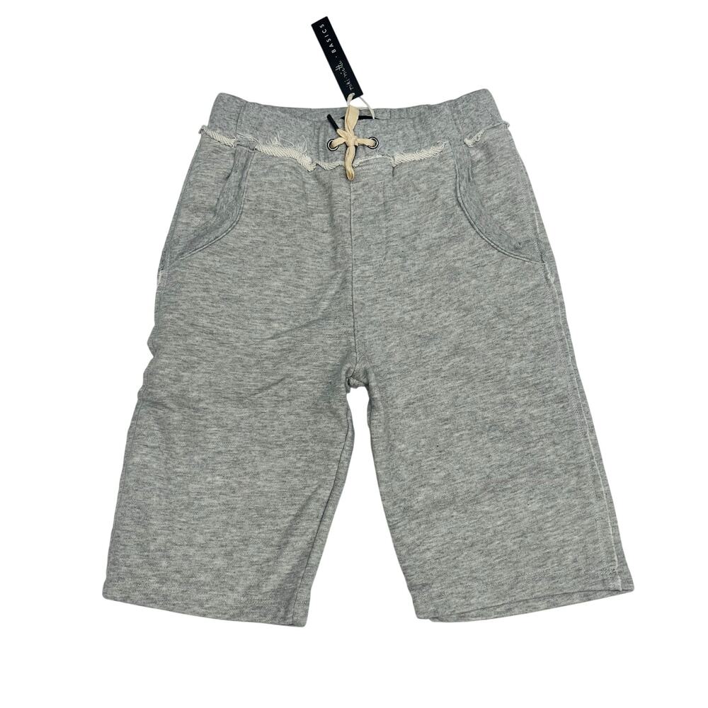 NWT Miki Miette 3T Rusty Board Shorts in Heather Grey